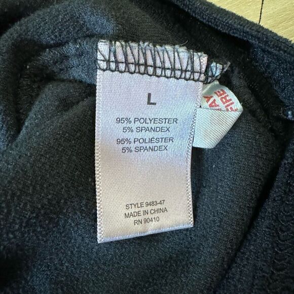 Juicy Couture Size L Short Sleeve Velour Sleep Shirt Black Studded Bedazzled Y2K - Picture 3 of 4